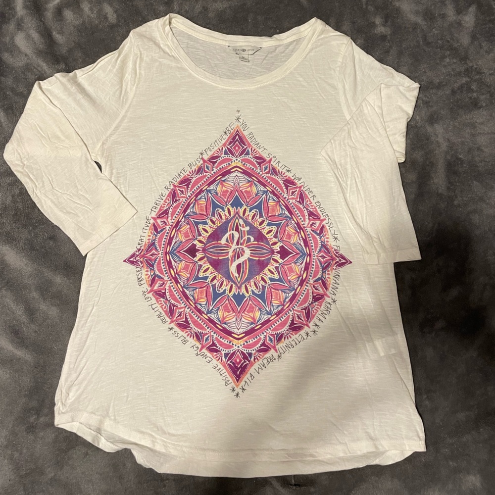 Lucky Lotus Long Sleeve T-Shirt
